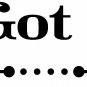 You Got This! V2 7"x22" Bible Verse Wall Decal by Scripture Wall Art - Decor