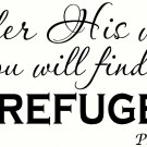 Psalm 9:14 11"x22" Bible Verse Wall Decal by Scripture Wall Art - Decor
