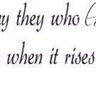 Judges 5:31 Vinyl Wall Art, May Those Who Love You Be Like the Sun, Strength