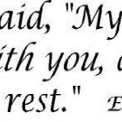 Exodus 33:14, Vinyl Wall Art, the Lord Said, My Presence Will Go with You, a...