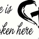 Love Is Spoken (V2). Bible verse wall decals, scripture, Vinyl Art, stickers,
