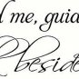 Lead Me Guide Me Walk Beside Me Bible Verse Inspired Wall Decal, Our Inspirat...