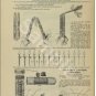 illustrated catalogue Surgical Instruments Tools microscope 1893 Aloe's #vinage
