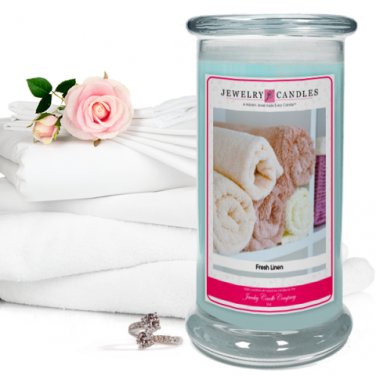 Fresh Linen Jewelry Candle