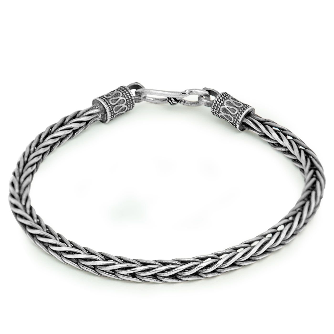 Personality Knot Thai Silver 925 Silver Bracelet Men