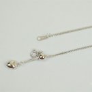 925 Silver Adjustable Rombo Chain Necklace