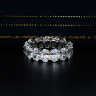 Elegant Oval 5A Cubic Zirconia 925 Sterling Silver Ring