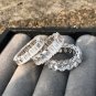 Elegant Oval 5A Cubic Zirconia 925 Sterling Silver Ring