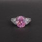 Simple Round Cubic Zirconia 925 Sterling Silver Ring
