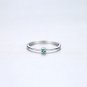 CZ Square 925 Sterling Silver Ring