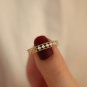 Hollow CZ 925 Sterling Silver Adjustable Ring