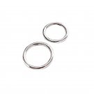 Simple Round 925 Sterling Silver Ring