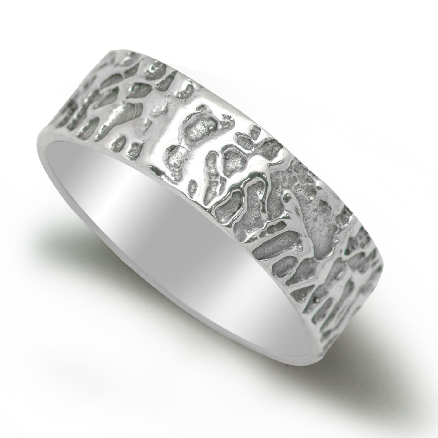 Tree Solid 925 Sterling Silver Promise Ring/Men Couples