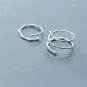 CZ 925 Sterling Silver Adjustable Ring