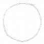 Hollow Chain 925 Sterling Silver Necklace
