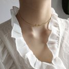 Classic Love Letters 925 Sterling Silver Choker Necklace