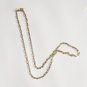 Choker Hollow Chain 925 Sterling Silver Necklace