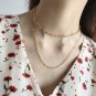 Choker Hollow Chain 925 Sterling Silver Necklace