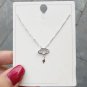 Shell of Mother Lightning Cloud 925 Sterling Silver Necklace