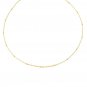 Light Beads Solid 925 Sterling Silver Choker Necklace