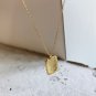 Irregular Geometry Rectangle 925 Sterling Silver Necklace
