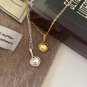Lady Irregular Heart 925 Sterling Silver Necklace