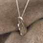You deserve be loved sure Letters 925 Sterling Silver Necklace