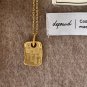 You deserve be loved sure Letters 925 Sterling Silver Necklace