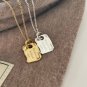 You deserve be loved sure Letters 925 Sterling Silver Necklace