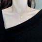 Geometry Rectangle CZ 925 Sterling Silver Necklace