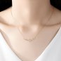 Women CZ Flying Butterfly Tree Branch 925 Sterling Silver Necklace