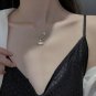 Gift CZ Saturn Planet Pin 925 Sterling Silver Necklace