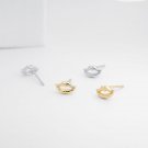 Mini Cute Lips 925 Sterling Silver Stud Earrings