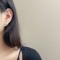 Simple Irregular Stone 925 Sterling Silver Stud Earrings