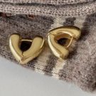 Fashion Letter V Shape 925 Sterling Silver Hoop Earrings