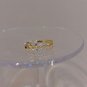CZ Shell Pearl Flowers Double Layers 925 Sterling Silver Adjustable Ring