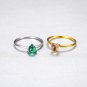 Classic Simple Round CZ Ball 925 Sterling Silver Ring