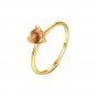 Classic Simple Round CZ Ball 925 Sterling Silver Ring