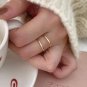 Minimalist Prime Circle 925 Sterling Silver Adjustable Ring