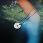 Casual Round Compass 925 Sterling Silver Necklace
