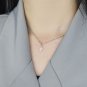 Modern Gorgeous CZ Cross 925 Sterling Silver Necklace