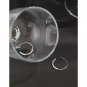 Modern O Shape Simple 925 Sterling Silver Hoop Earrings