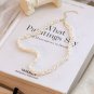 Elegant Natural Pearls Twisted 925 Sterling Silver Necklace