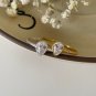 Minimalist CZ Waterdrop 925 Sterling Silver Adjustable Ring