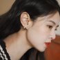 Classic Black CZ Bow-Knot 925 Sterling Silver Stud Earrings