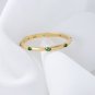 Minimalism Round CZ Simple 925 Sterling Silver Adjustable Ring
