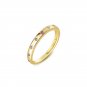 Honey Moon Shining CZ Starry Star 925 Sterling Silver Adjustable Ring