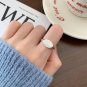 Sun Moon Portrait 925 Sterling Silver Adjustable Signet Ring