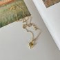 Anniversary Irregular Heart Love 925 Sterling Silver Necklace