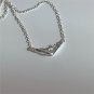 Simple Joined Hook 925 Sterling Silver Necklace